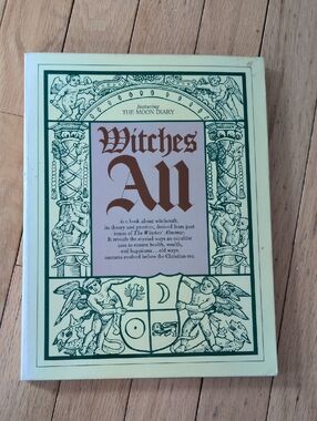 VINTAGE 1977 Witches All - Rare 1st Edition Occult Moon Diary